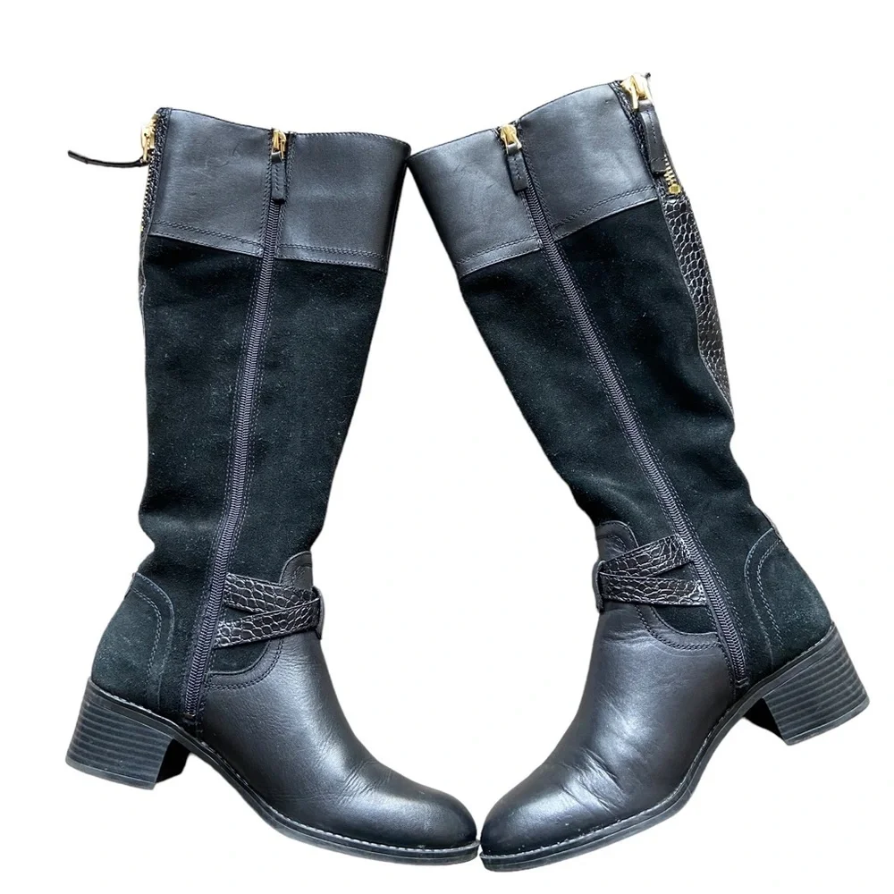 Franco Sarto Lapis Suede Leather Boot